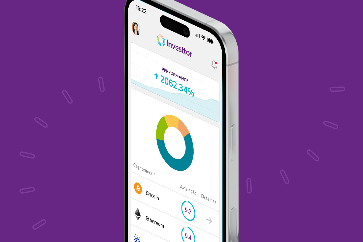 Sketches and prototypes for Investtor app.